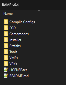 BAMF ZIP Contents